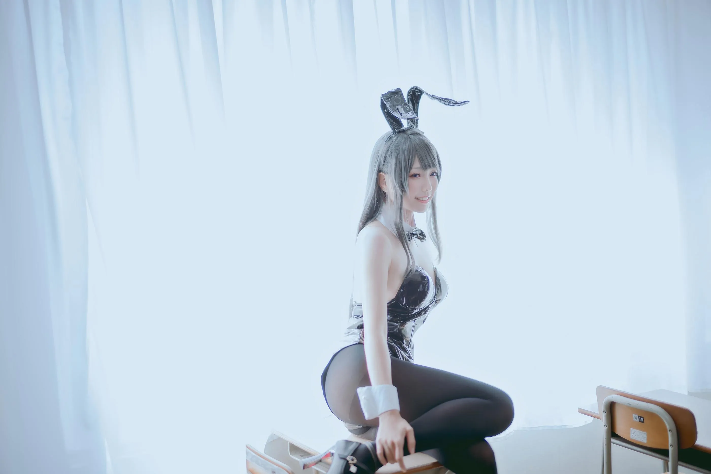 ElyEE子 – NO.84 麻衣學姊 [50P]插图3